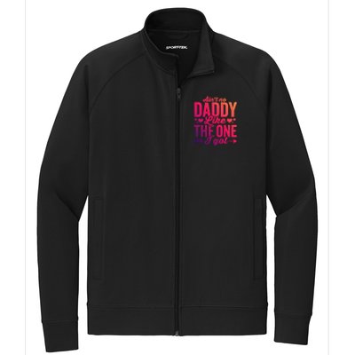 Aint No Daddy Like The One I Got Dad Fathers Day Meaningful Gift Stretch Full-Zip Cadet Jacket