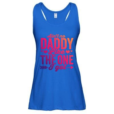 Aint No Daddy Like The One I Got Dad Fathers Day Meaningful Gift Ladies Essential Flowy Tank