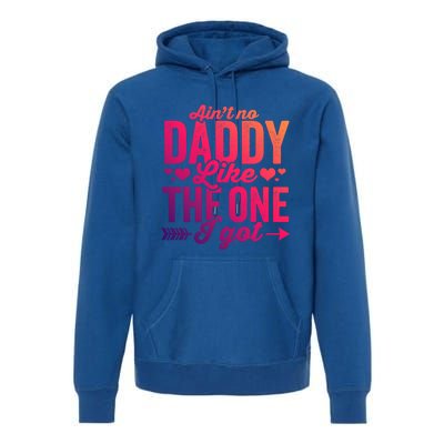 Aint No Daddy Like The One I Got Dad Fathers Day Meaningful Gift Premium Hoodie