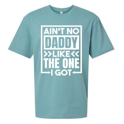 Aint No Daddy Like The One I Got Gift Sueded Cloud Jersey T-Shirt