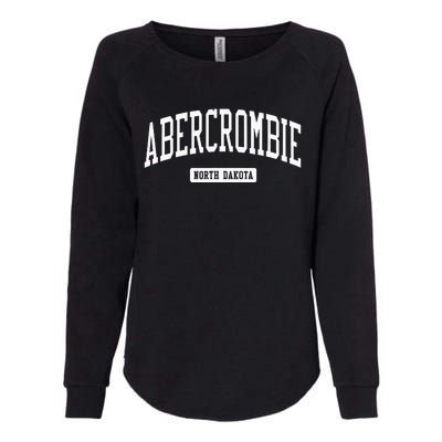 Abercrombie North Dakota ND College University Sports Womens California Wash Sweatshirt