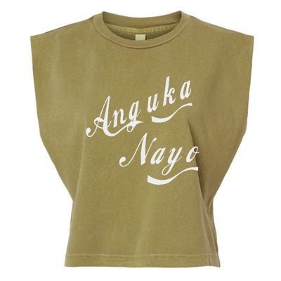 Anguka Nayo(Get Down With It) Garment-Dyed Women's Muscle Tee