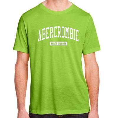 Abercrombie North Dakota ND College University Sports Style Adult ChromaSoft Performance T-Shirt