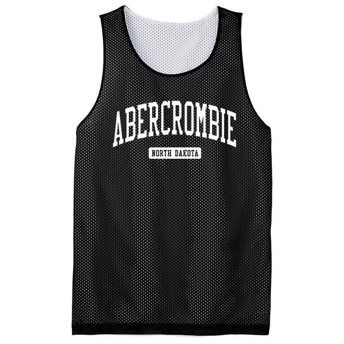 Abercrombie North Dakota ND College University Sports Style Mesh Reversible Basketball Jersey Tank