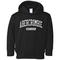 Abercrombie North Dakota ND College University Sports Style Toddler Hoodie