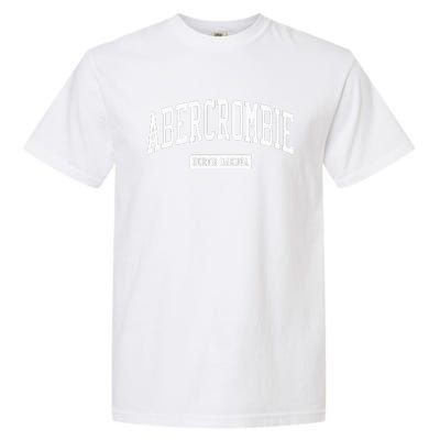 Abercrombie North Dakota ND College University Sports Style Garment-Dyed Heavyweight T-Shirt