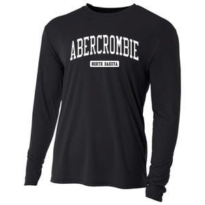 Abercrombie North Dakota Nd College Sports Style Cooling Performance Long Sleeve Crew