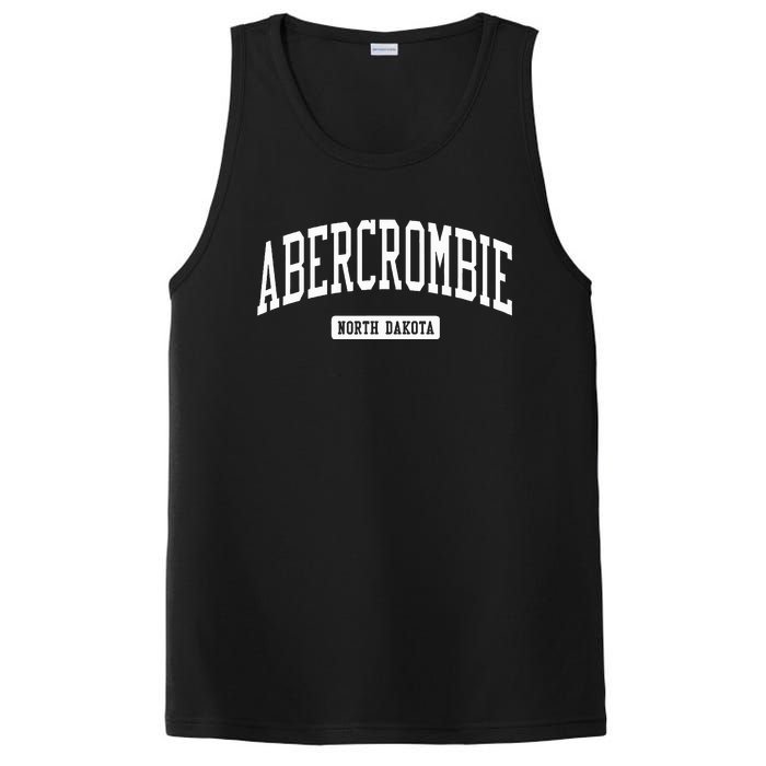 Abercrombie North Dakota Nd College Sports Style PosiCharge Competitor Tank