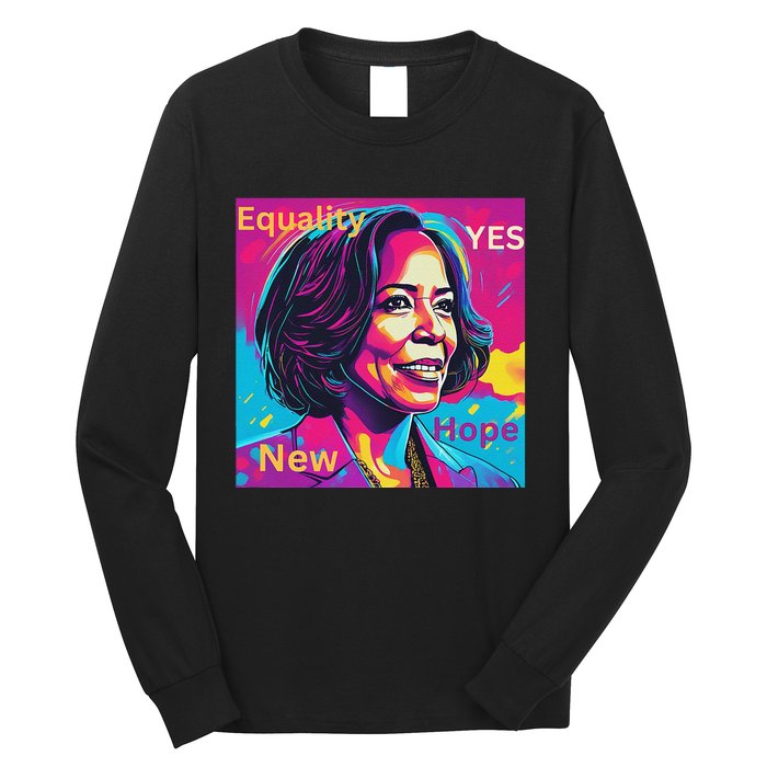 A New Dawn Kamala Harris Long Sleeve Shirt