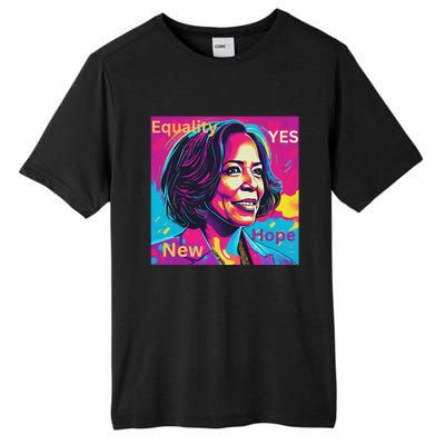 A New Dawn Kamala Harris Tall Fusion ChromaSoft Performance T-Shirt