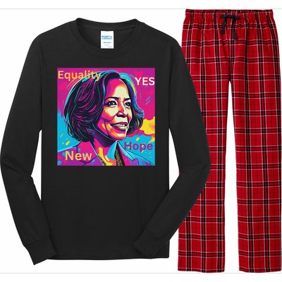 A New Dawn Kamala Harris Long Sleeve Pajama Set