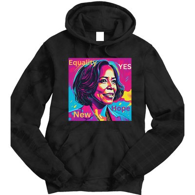 A New Dawn Kamala Harris Tie Dye Hoodie