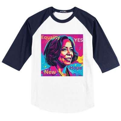 A New Dawn Kamala Harris Baseball Sleeve Shirt