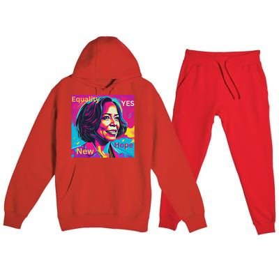 A New Dawn Kamala Harris Premium Hooded Sweatsuit Set