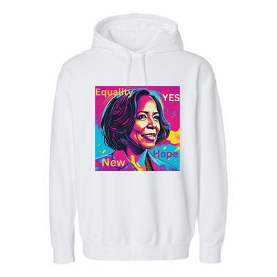 A New Dawn Kamala Harris Garment-Dyed Fleece Hoodie