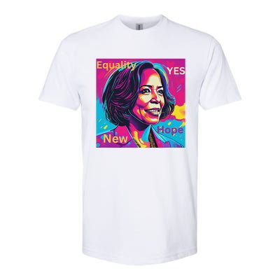 A New Dawn Kamala Harris Softstyle CVC T-Shirt