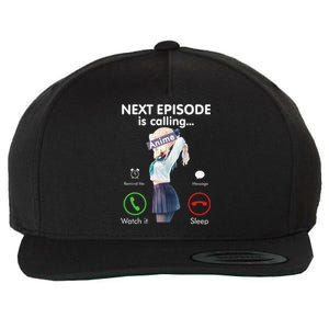 Anime Next Episode Is Calling Funny Anime Gift Love Otaku Wool Snapback Cap