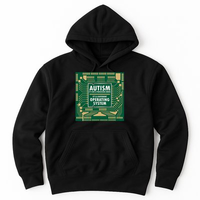 Autism Not Error Different Operating System Autistic Puzzle Hoodie