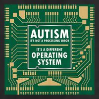 Autism Not Error Different Operating System Autistic Puzzle Knit Cap Winter Beanie
