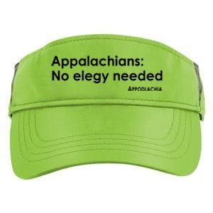 Appalachians No Elegy Needed Appodlachia Adult Drive Performance Visor