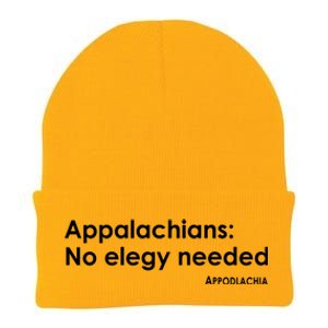 Appalachians No Elegy Needed Appodlachia Knit Cap Winter Beanie