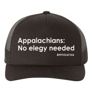 Appalachians No Elegy Needed Appodlachia Yupoong Adult 5-Panel Trucker Hat