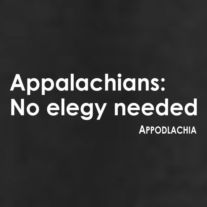 Appalachians No Elegy Needed Appodlachia 25L Jumbo Tote