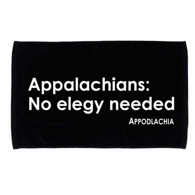Appalachians No Elegy Needed Appodlachia Microfiber Hand Towel