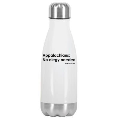 Appalachians No Elegy Needed Appodlachia Stainless Steel Insulated Water Bottle