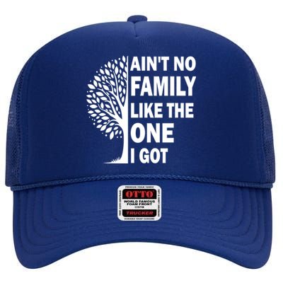 AinT No Family Like The One I Got Family Reunion And Great Gift High Crown Mesh Back Trucker Hat