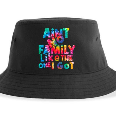 Aint No Family Like The One I Got For Family Tie Dye Sustainable Bucket Hat