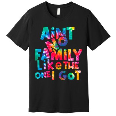 Aint No Family Like The One I Got For Family Tie Dye Premium T-Shirt