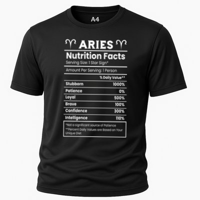 Aries Nutrition Facts Performance Shirt