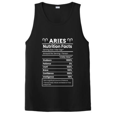 Aries Nutrition Facts PosiCharge Competitor Tank