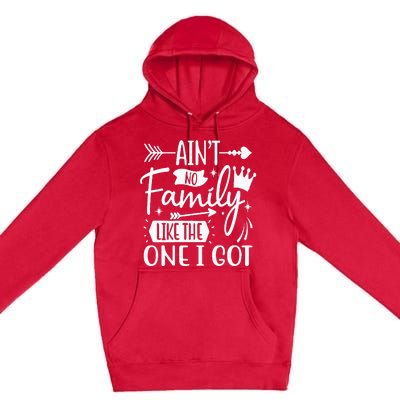 Ain't No Family Like The One I Got Funny Family Premium Pullover Hoodie