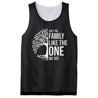 Ain't No Family Like the One We Got, Family tree Mesh Reversible Basketball Jersey Tank