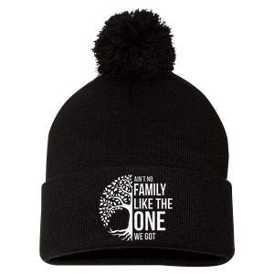 Ain't No Family Like the One We Got, Family tree Pom Pom 12in Knit Beanie