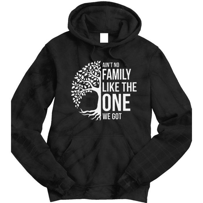 Ain't No Family Like the One We Got, Family tree Tie Dye Hoodie