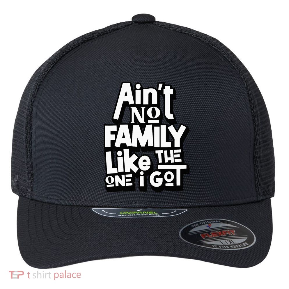AinT No Family Like The One I Got For Family Flexfit Unipanel Trucker Cap