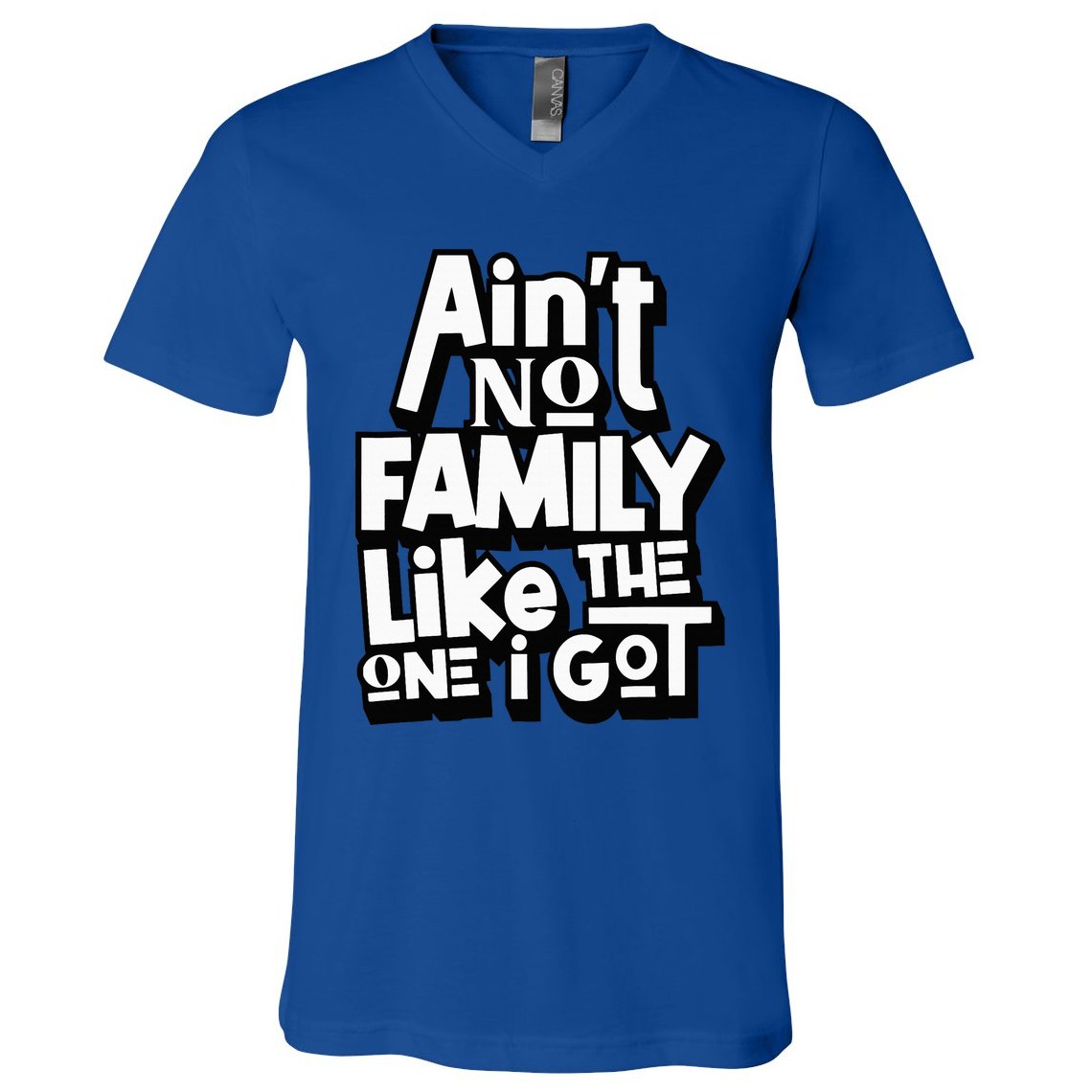 AinT No Family Like The One I Got For Family V-Neck T-Shirt