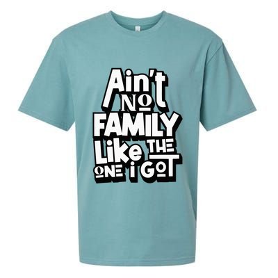 AinT No Family Like The One I Got For Family Sueded Cloud Jersey T-Shirt