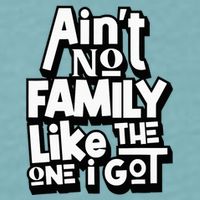 AinT No Family Like The One I Got For Family Sueded Cloud Jersey T-Shirt