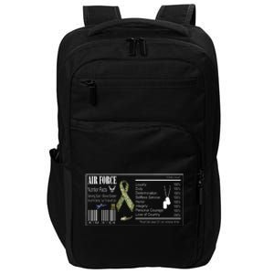 Airforce Nutrition Facts Serving Size 1 Brave Soldier Impact Tech Backpack