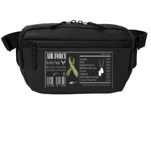 Airforce Nutrition Facts Serving Size 1 Brave Soldier Crossbody Pack