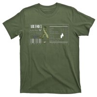 Airforce Nutrition Facts Serving Size 1 Brave Soldier T-Shirt