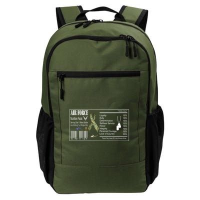 Airforce Nutrition Facts Serving Size 1 Brave Soldier Backpack