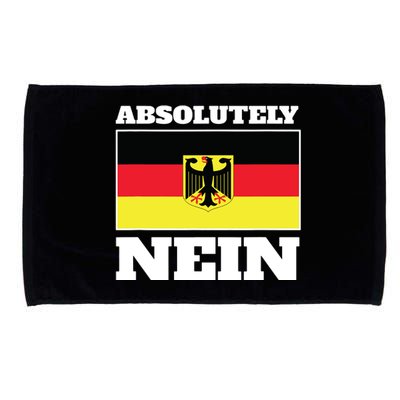 Absolutely Nein Flag Of German Eagle Germany German Microfiber Hand Towel