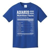 Aquarius Nutrition Facts Great Gift Kids T-Shirt