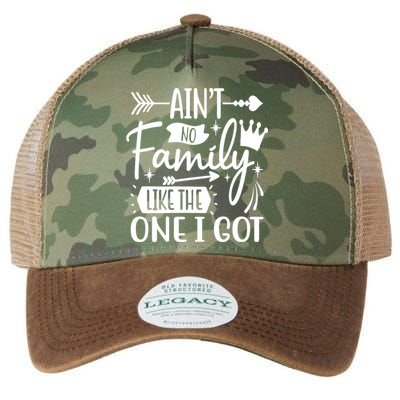 Ain't No Family Like The One I Got Funny Family Legacy Tie Dye Trucker Hat