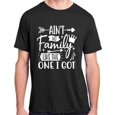 Ain't No Family Like The One I Got Funny Family Adult ChromaSoft Performance T-Shirt